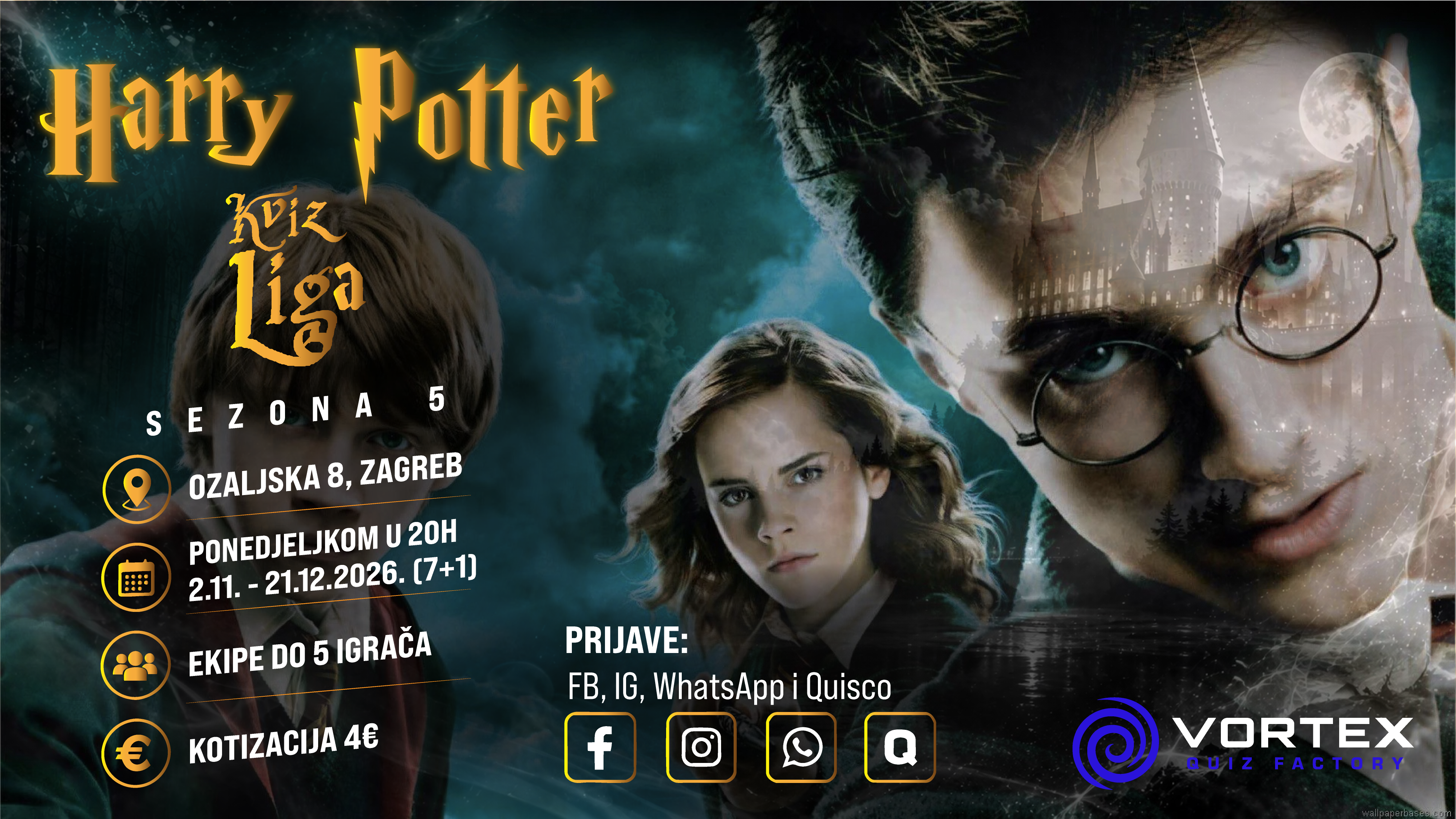 Harry Potter kviz - Sezona 5 Finale