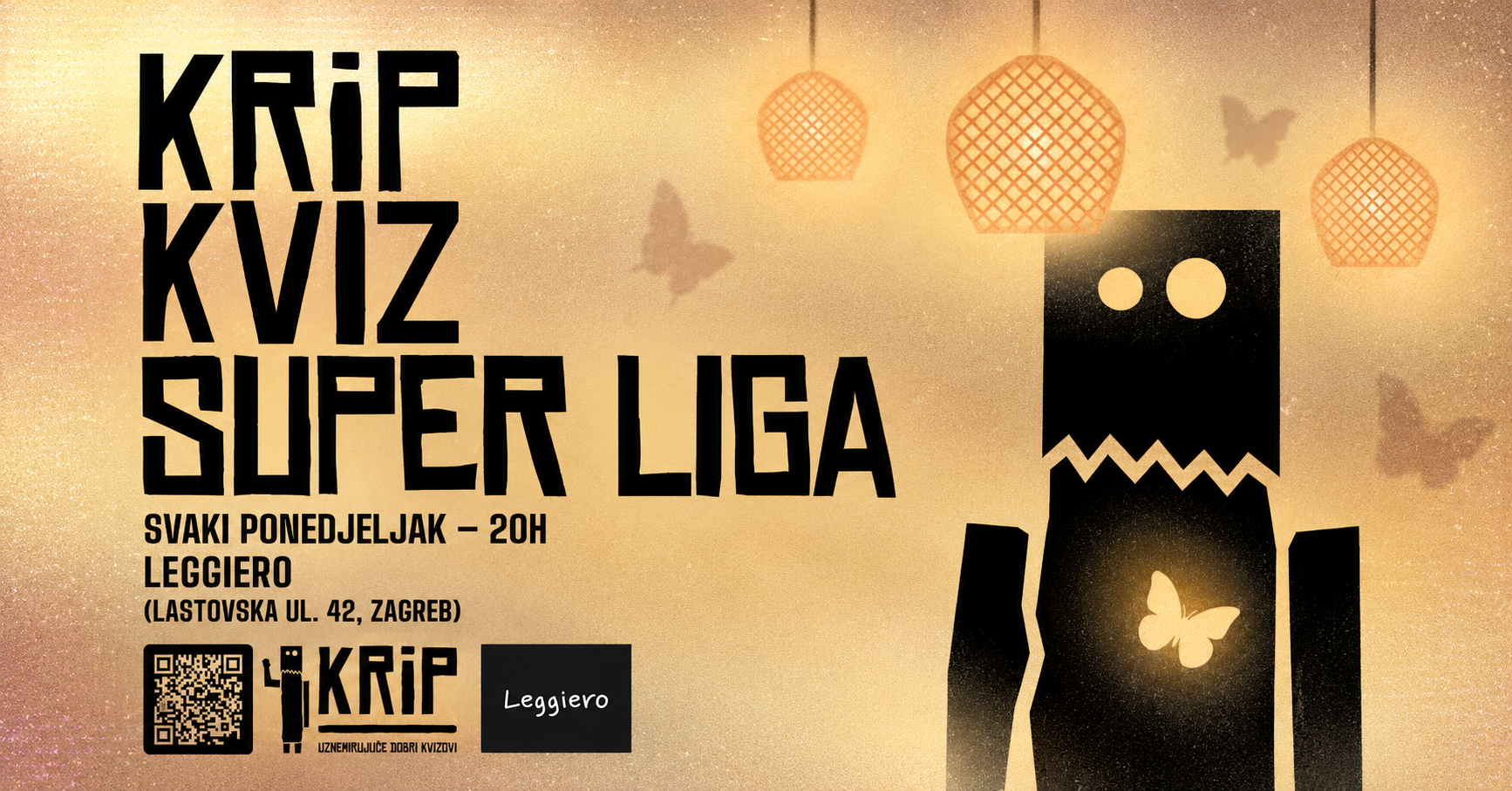 SUPERLIGA - KRiP kviz općeg znanja @Leggiero Savica - svaki ponedjeljak