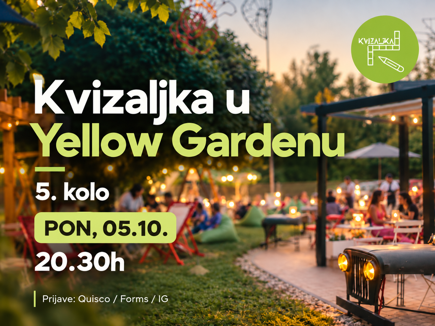 KVIZALJKA U YELLOW / 5. KOLO