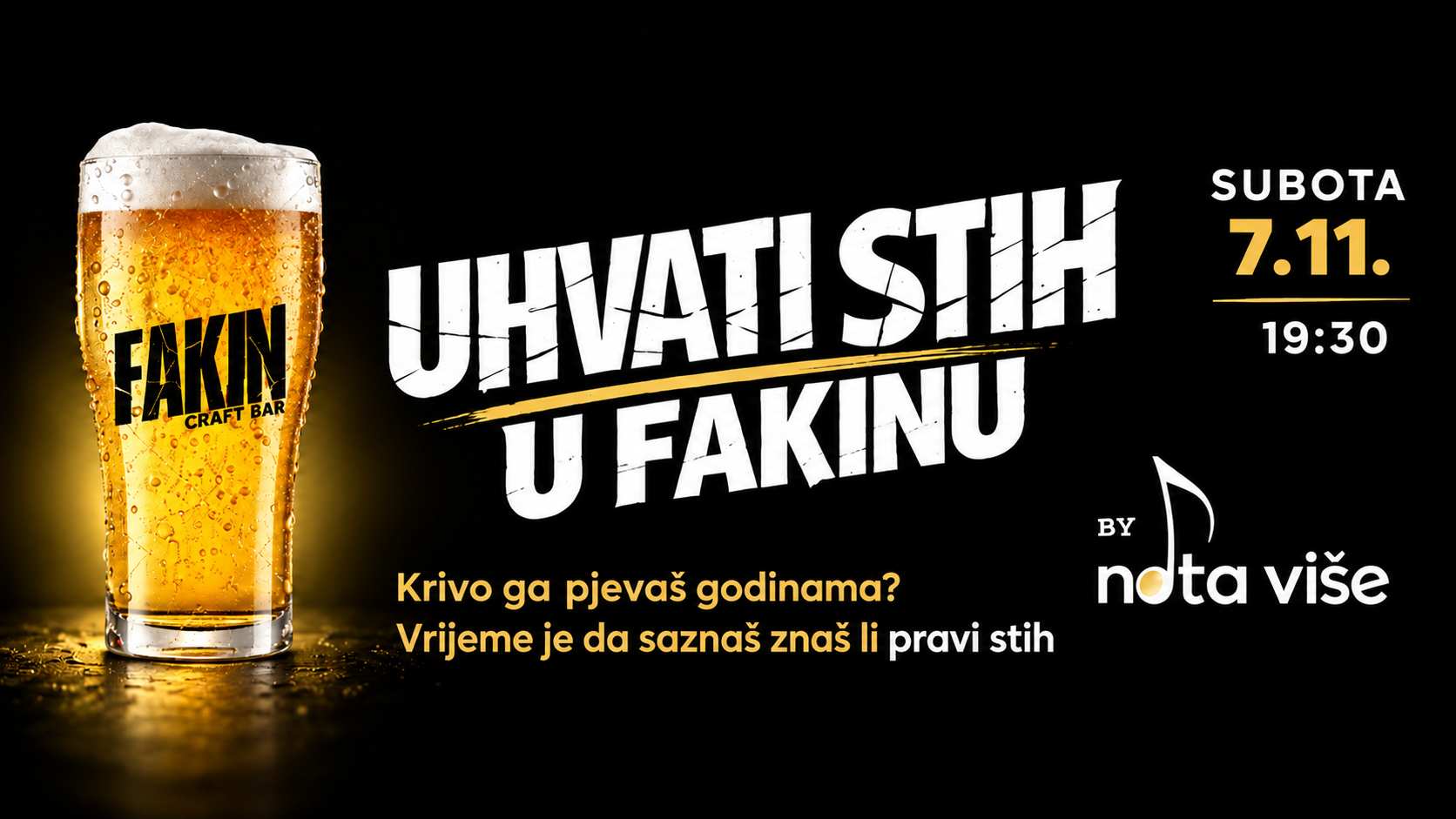 Uhvati stih u Fakinu